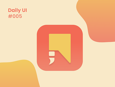 Daily UI #005 app app design app icon app icon design app icon logo app icons daily ui dailyui design icon app mobile mobile app design mobile ui mobile ui design ui