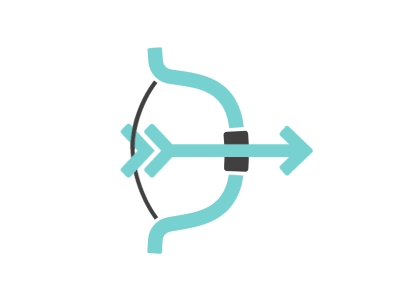 Aronat Logo Animation animation arrow brand knot logo motion
