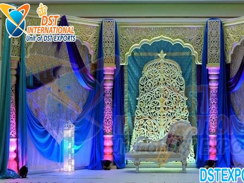 Low Budget Wedding Stage Decoration by Mandap Exporters on Dribbble