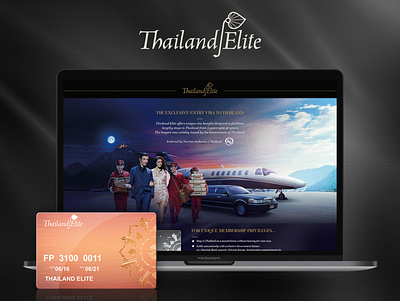 Thailand Elite Web design art direction ui web design web responsive