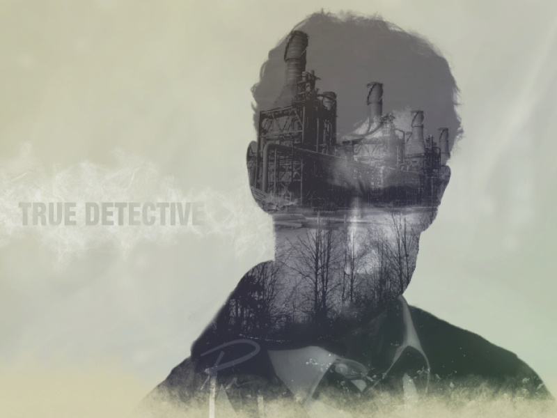 True Detective illustration affinity designer raster art macaffinity timelapse