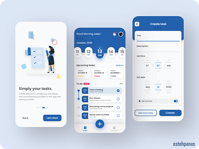 Task Management App Design Concept