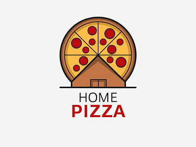 Logo Design for Home Pizza brand brand design brand identity brand identity design branding branding design design graphic design logo logo design logodesign logos pizza