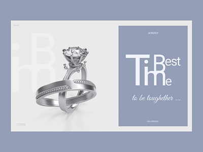 Jewelry Advertising feeling jewelry jewerly shop logo marriage present rings ui web web design