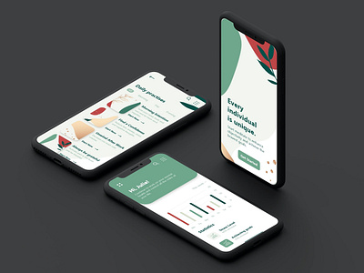 Relaxing App Mobile 3 cases adobe adobexd app application bold clean design illustrations meditation mobile mobile app mobile ui personal podcast relaxing uidesign uiux ux web