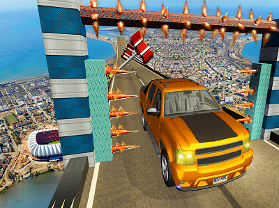 Racing In Prado Car 3d action game car game design game art game graphic game graphics game hud parking games racing screenshot