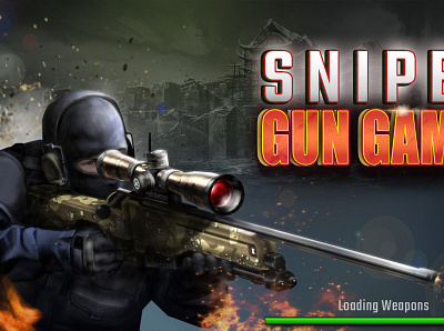 Sniper Gun Games- FPS Shooting Gui fps shooting games gui shooting game sniper games sniper shooting game ui user interface