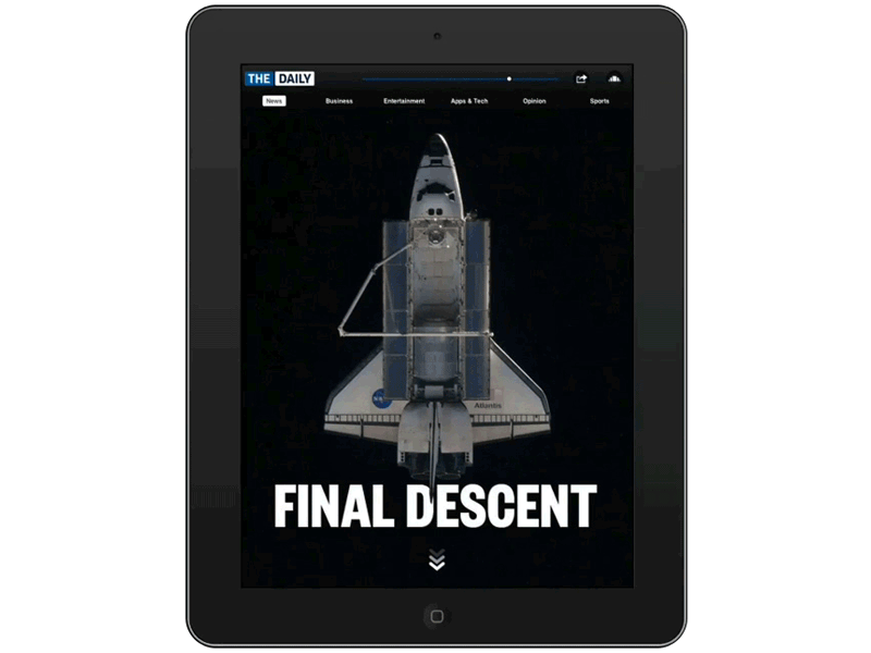 Editorial :: The Daily App :: Final Descent