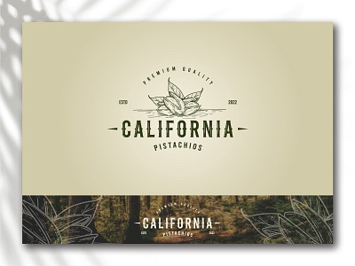 California Pistachios logo design