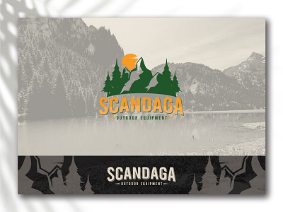 SCANDAGA logo Design