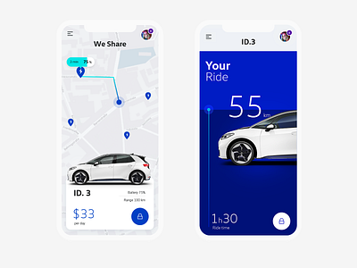 Car sharing app