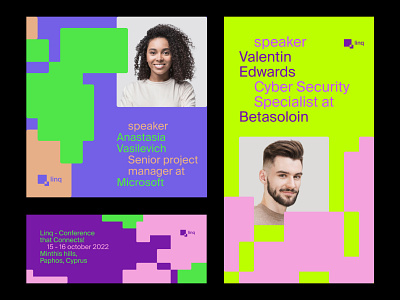 Identity for IT Conference branding colour design graphic design identity illustration instagram logo media mockup slon media social startup typography ui ux vector