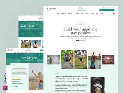Namaste Yoga - Premium Elementor Template Kit elementor meditation themeforest website wordpress theme yoga