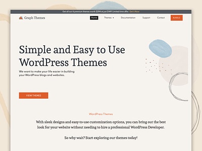 Graph Themes - Minimal and Simple WordPress Themes blog theme website wordpress wordpress theme