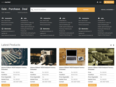 ZenMarket – Premium classified template classified premium theme