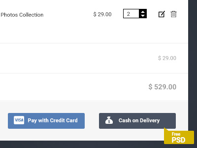 Cart Shot - Rebound freebies shopping cart psd cart rebound