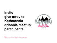 Give away for #dribbblektm