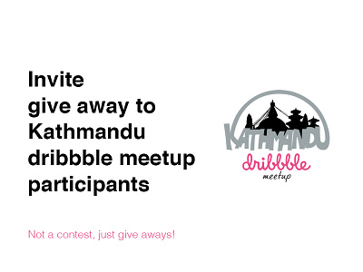 Give away for #dribbblektm