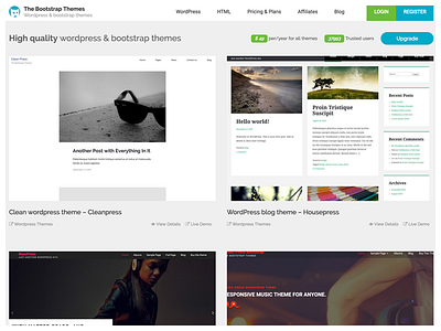 The Bootstrap Themes boostrap landing page theme website