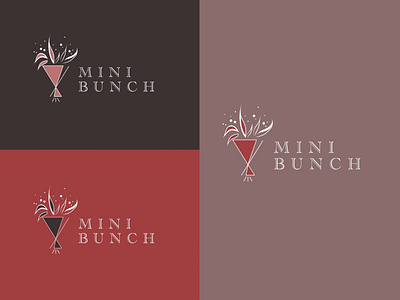 Color logo for a tiny flower boutique