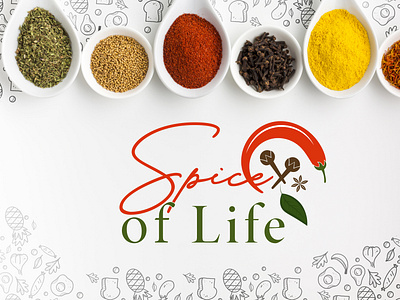 Spice of life - restaurant logo