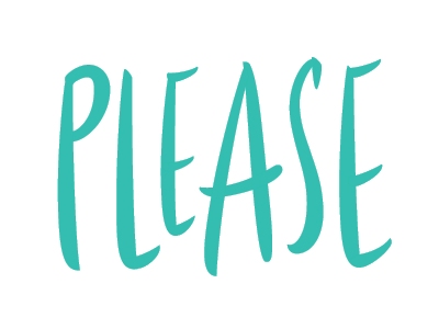 Please brush lettering vector lettering hand lettering hand drawn