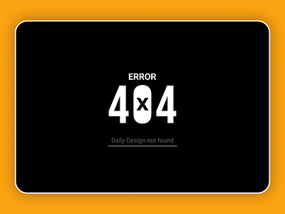error 404 app dailyui dailyuichallenge design flat minimal ui ux website