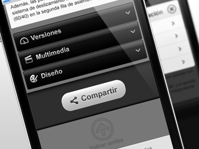 UI WebMob app iphone ui webmob