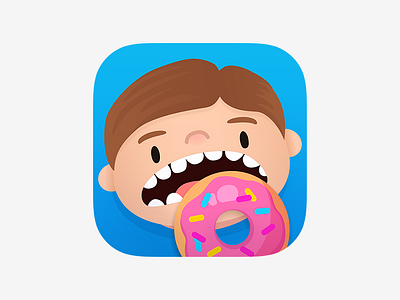 OMFG App Icon app icon illustration ios vector video game