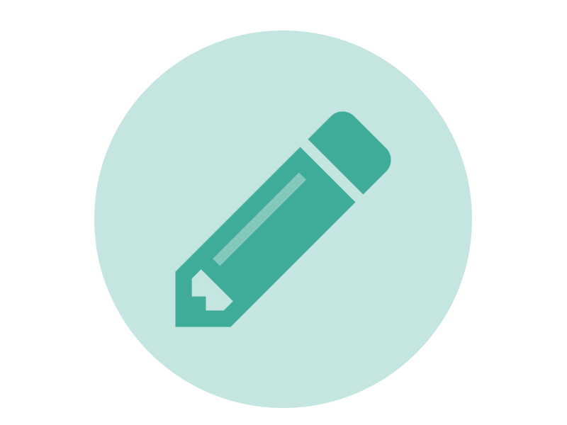 Pencil Icon by Shandiin Woodward on Dribbble