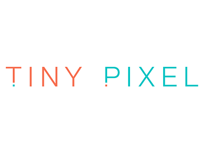 Tiny Pixel logo logo type pixel