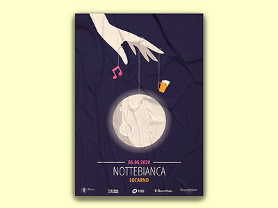 poster event "nottebianca"