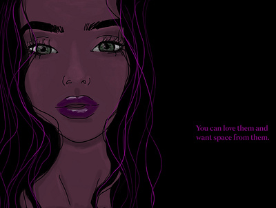 girl girl illustration illustration photoshop quote