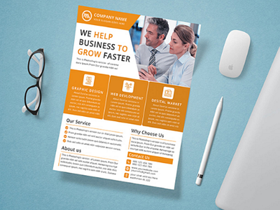 Corporate Flyer - Branding Flyer - Business Flyer