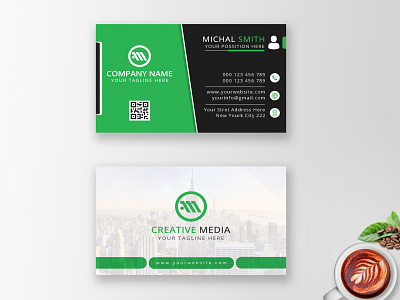 Corporate Business Card - Professional Business Card business card business card design business card mockup business card template card design corporate business card corporate business card design corporate design corporate identity graphic design identity namecard design outstanding photoshop professional business card professional card stationary
