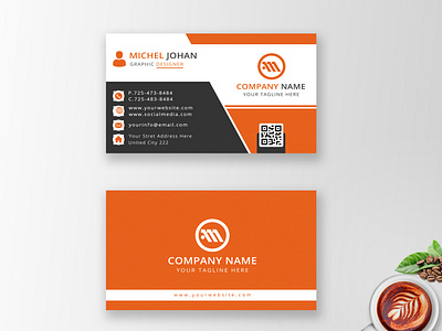 Corporate Business Card - Stationery design - Branding design