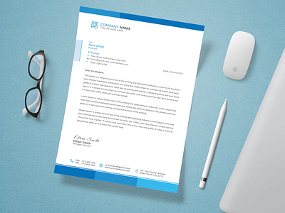 Corporate Letterhead Design - Stationery Design