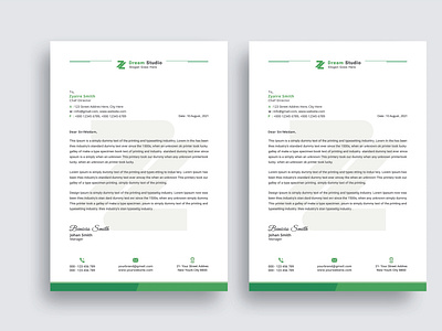 Professional Letterhead Design - Stationery Design