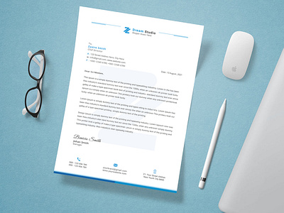 Professional Letterhead Design - Stationery Design