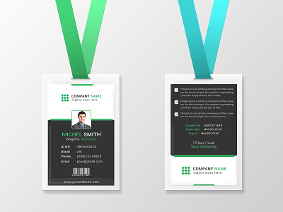 Business ID Card Design - Stationery Design