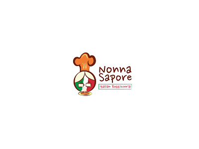 Nonna Sapore brand branding debut dribble identity logo logomark logos