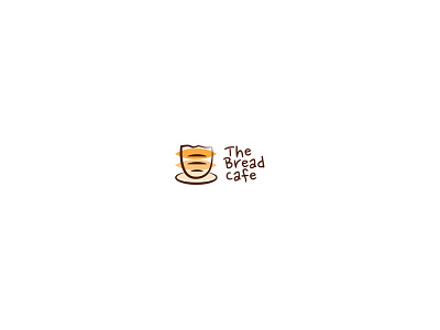 The Bread Cafe brand branding debut dribble identity logo logomark logos