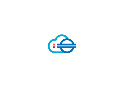VIC-cloud server logo deisgn brand branding debut dribble identity logo logomark logos