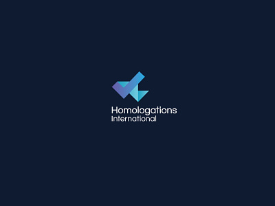 Homologations International / logo design brand branding debut dribble identity logo logomark logos