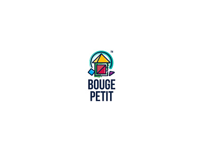 Bouge Petit brand branding debut dribble identity logo logomark logos