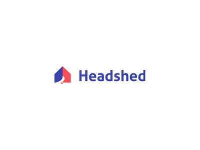 Headshed brand branding debut dribble identity logo logomark logos