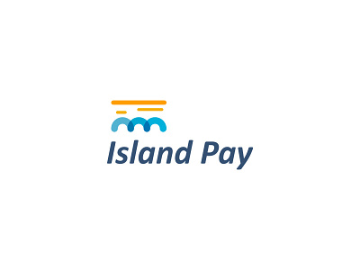 Island Pay brand branding debut dribble identity logo logomark logos