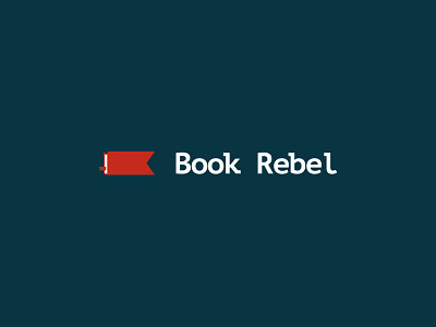 Book Rebel brand branding debut dribble identity logo logomark logos