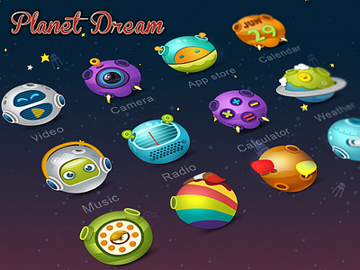 Planet Dream cartoon