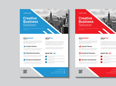 Business Flyer branding business corporate creative flyer illustration minimal unique